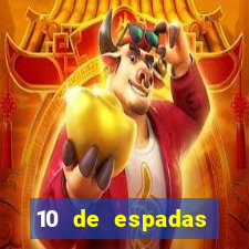 10 de espadas tarot amor